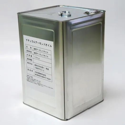 ナチュラルアーモンドオイル【業務用一斗缶】 (16kg) 16kg