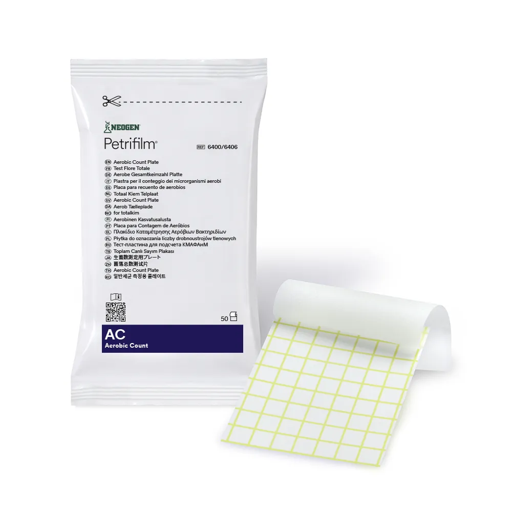 ペトリフィルム 生菌数測定用プレート(ACプレート) (50枚×20袋) 50枚×20袋